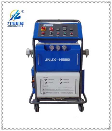 常州海洋防腐聚脲防腐涂料施工(圖1) H5800小型聚脲涂料施工噴涂機